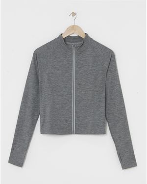 Tala Zip Through Skinluxe Jacket - Grey