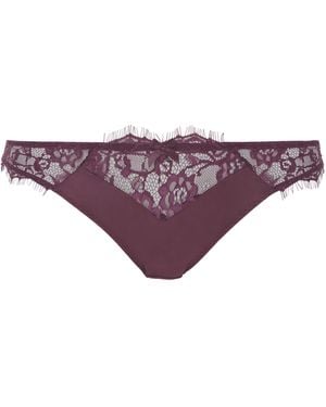 Figleaves Pulse Lace Brazilian - Purple