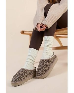 Just Sheepskin Erin Mule Slippers - Natural
