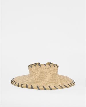 JD Williams Whipstitch Packable Visor - Natural