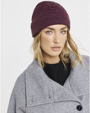 JD Williams Floral Embroidered Beanie - Multicolour