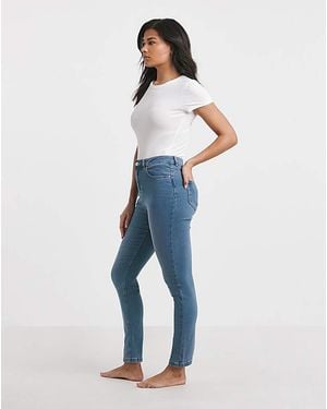 Simply Be Slim Highwaist Super Stretch - Blue