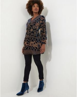Joe Browns Destiny Devore Tunic - Multicolour