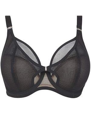 Elomi Kintai Plunge Wired Bra - Grey