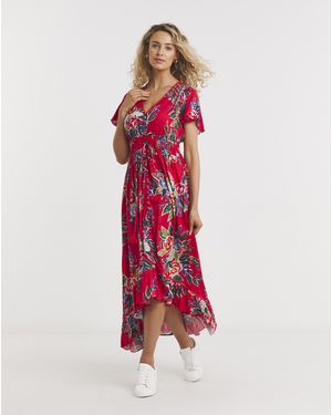 Joe Browns Beautiful Belle Maxi Dress - Red