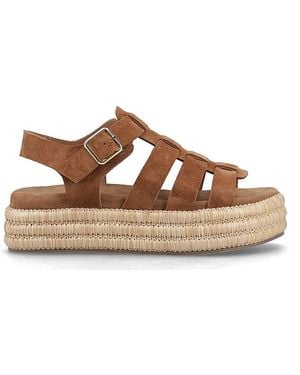 Hush Puppies Rosetta Gladiator Sandal - Brown