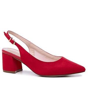 Paradox London Flynn Wide Fit Heels - Pink