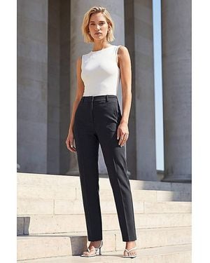 Roman Roman Long Straight Leg Stretch Trouser - Blue