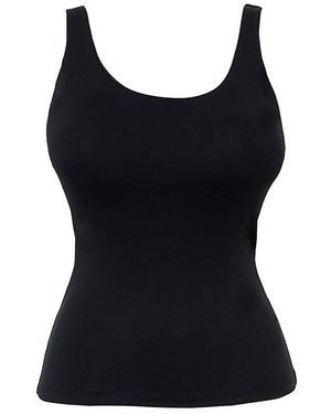 Simply Be Active Sleeveless Longline Vest - Black