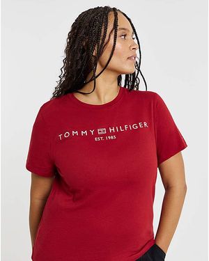 Tommy Hilfiger Short Sleeve Crew Neck - Red