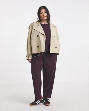 Simply Be Barrel Leg Jogger - Multicolour