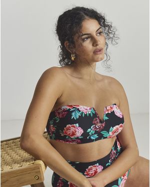 MAGISCULPT V Wire Bandeau Bikini Top - Black