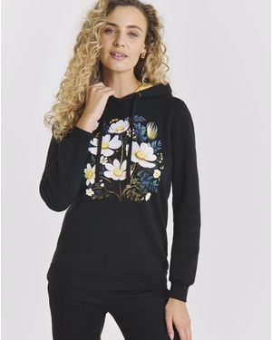 Joe Browns Fancy Floral Hoodie - Blue