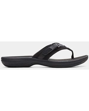 Clarks Cloudsteppers Sandal D Fit - White
