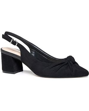 Paradox London Ilene Slingback Shoe - Blue