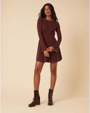 Nobody's Child Nobodys Child Ls Tate Mini Jersey Dress - Natural