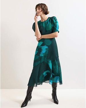 Phase Eight Nancy Floral Midi Dress - Green