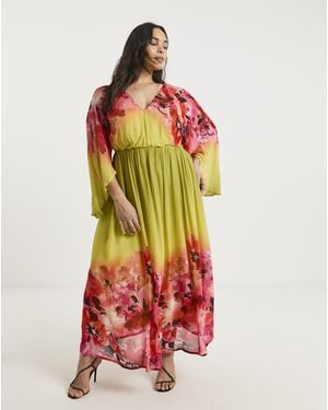Joanna Hope Printed Maxi Dress - Red