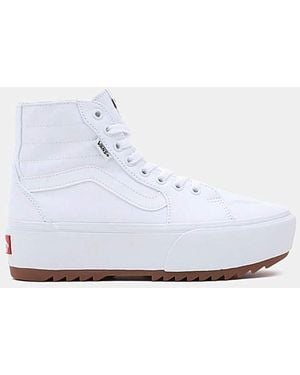 Vans Filmore Hi Platform Trainers - White