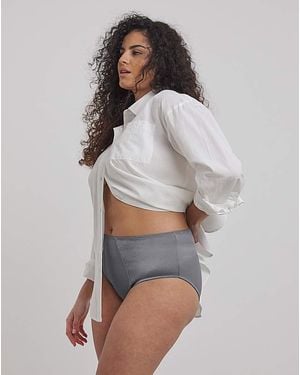 Goddess Keira Full Fit Briefs - White