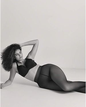 Magic Bodyfashion Fleece Lined Tights - Brown