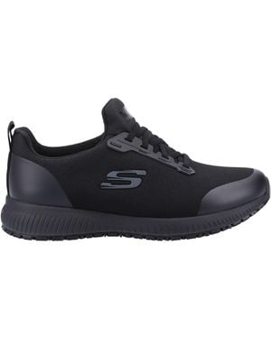 Skechers Workwear Skechers Squad Wide Sr Occupational Shoe - Black