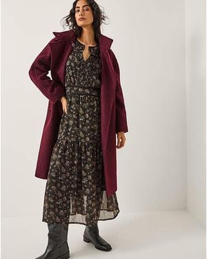 Monsoon Freya Coat - Red