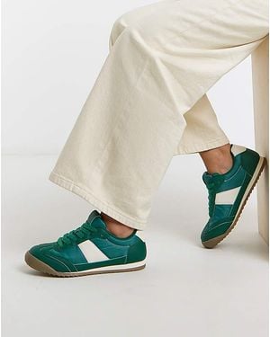 Simply Be Classic Retro Trainer Wide - White