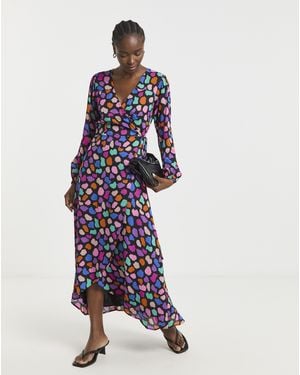 Dancing Leopard Jagger Maxi Dress - White