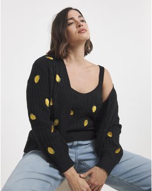 Lovedrobe Lemon 2 Piece - Black
