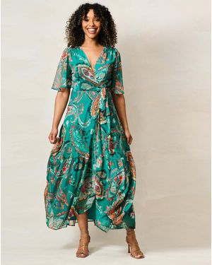 Hope & Ivy Reese Dress - Blue