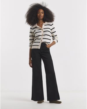 Simply Be 24/7 Wide Leg Jeans - Blue