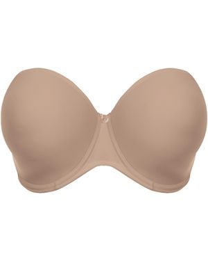 Elomi Smooth Strapless Bra - Natural
