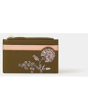 Accessorize Floral Card Holder - Natural