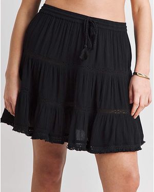 Figleaves Kalahari Beach Skirt - Black