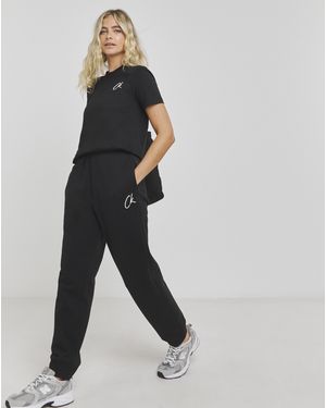 Calvin Klein Calvin Klein Jeans Embroidered Pant - Black