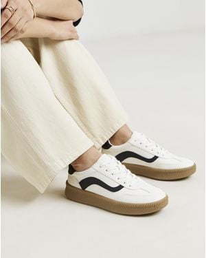 Simply Be Chunky Retro Trainer Wide - Natural