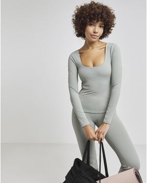 Tala Dayflex Long Sleeve Top - Grey