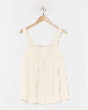 Simply Be Crinkle Cami - Grey