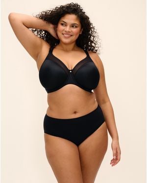 Elomi Smooth Full Brief - Black