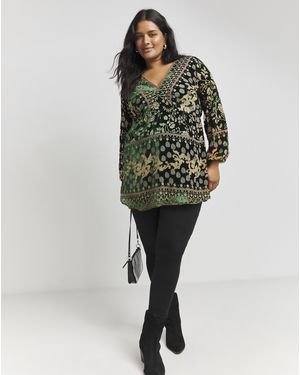 Joe Browns Destiny Devore Tunic - Green