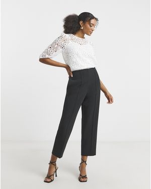 Joanna Hope Tailored Capri Trousers - White