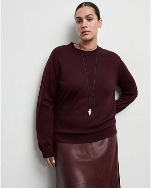 Mango Wool Mix Jumper - Red