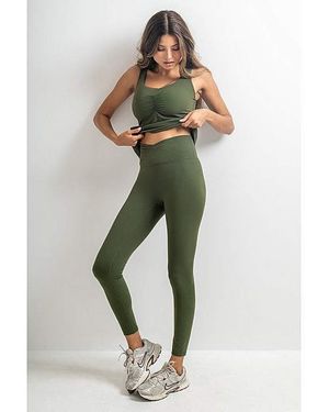 Pour Moi High-Waist Legging - Green