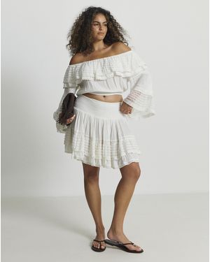 Figleaves Frida Beach Co-Ord - White