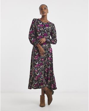 Joe Browns Winter Jersey Midaxi Dress - Multicolour