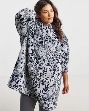 Simply Be Oversized Hooded Dress - Grey
