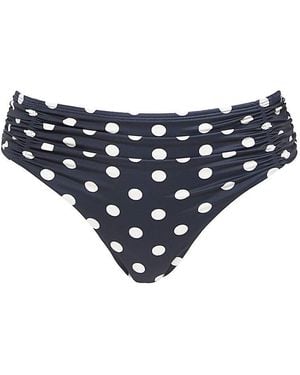 Panache Anya Riva Gathered Bikini Pant - Black