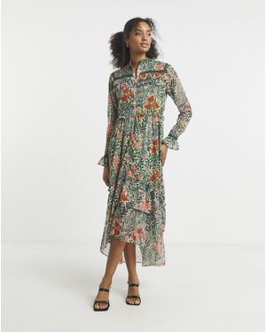 Hope & Ivy William Morris Society Dress - Multicolour