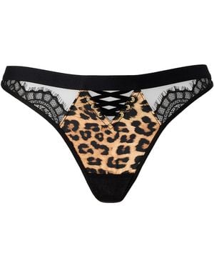 Ann Summers Wild Obsession Thong - Black